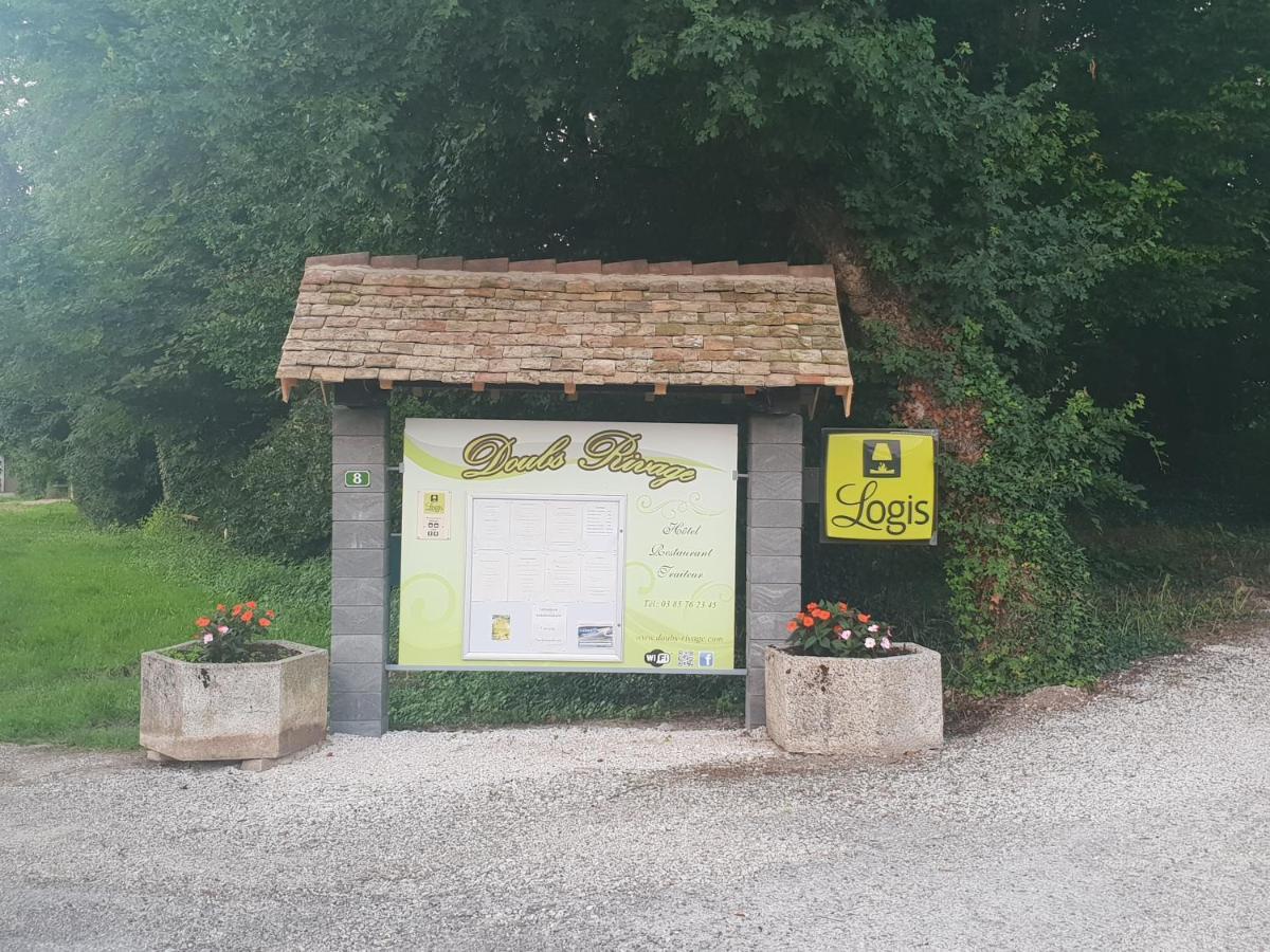 Отель Logis Doubs Rivage Charette-Varennes Экстерьер фото